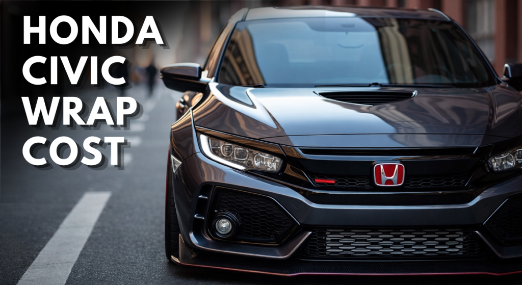 Honda civic wrap cost