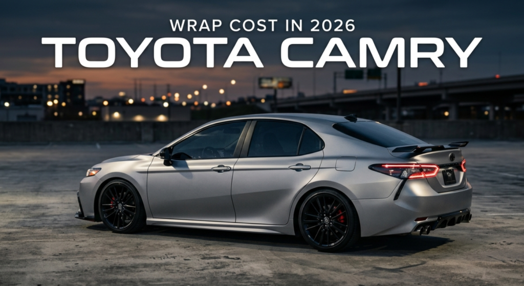 Toyota Camry Wrap Cost in 2026