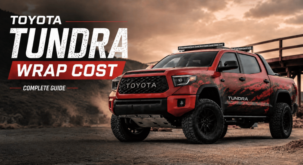Toyota Tundra Wrap Cost in 2026