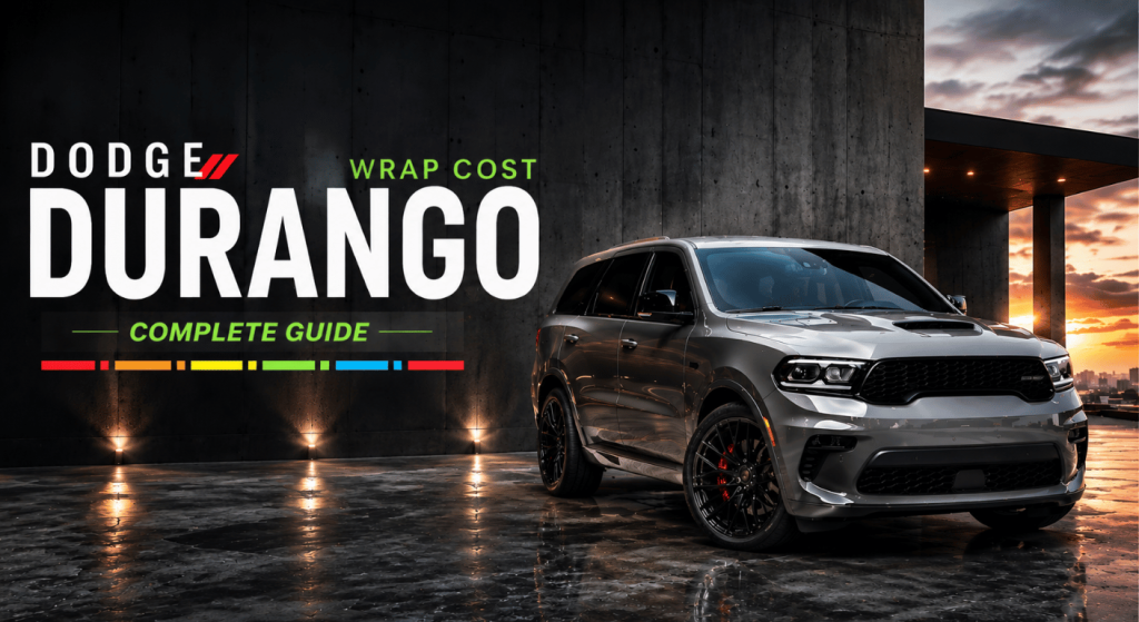 Dodge Durango Wrap Cost in 2026