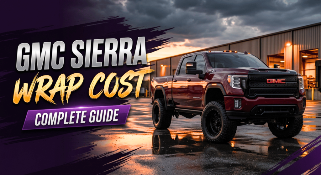 GMC Sierra Wrap Cost in 2026