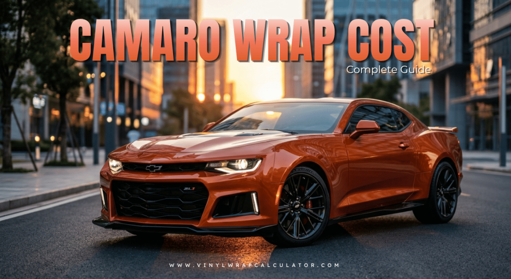 Camaro Wrap Cost in 2026